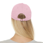 Load image into Gallery viewer, Average Streamer Society Dad Hat with Leather Patch (Round).
