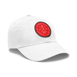 Load image into Gallery viewer, Average Streamer Society Dad Hat with Leather Patch (Round).
