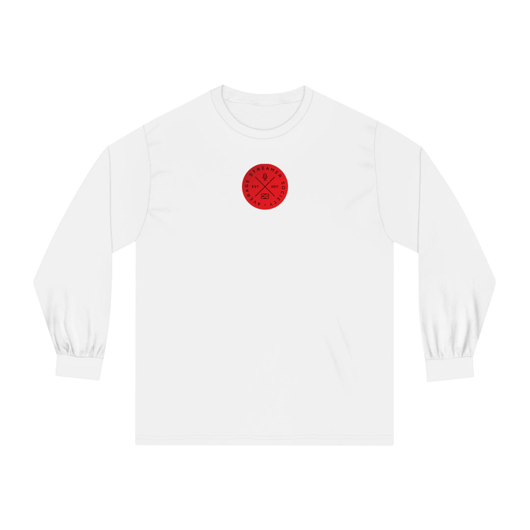 Average Streamer Society 2 Unisex Classic Long Sleeve T-Shirt.