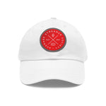 Load image into Gallery viewer, Average Streamer Society Dad Hat with Leather Patch (Round).
