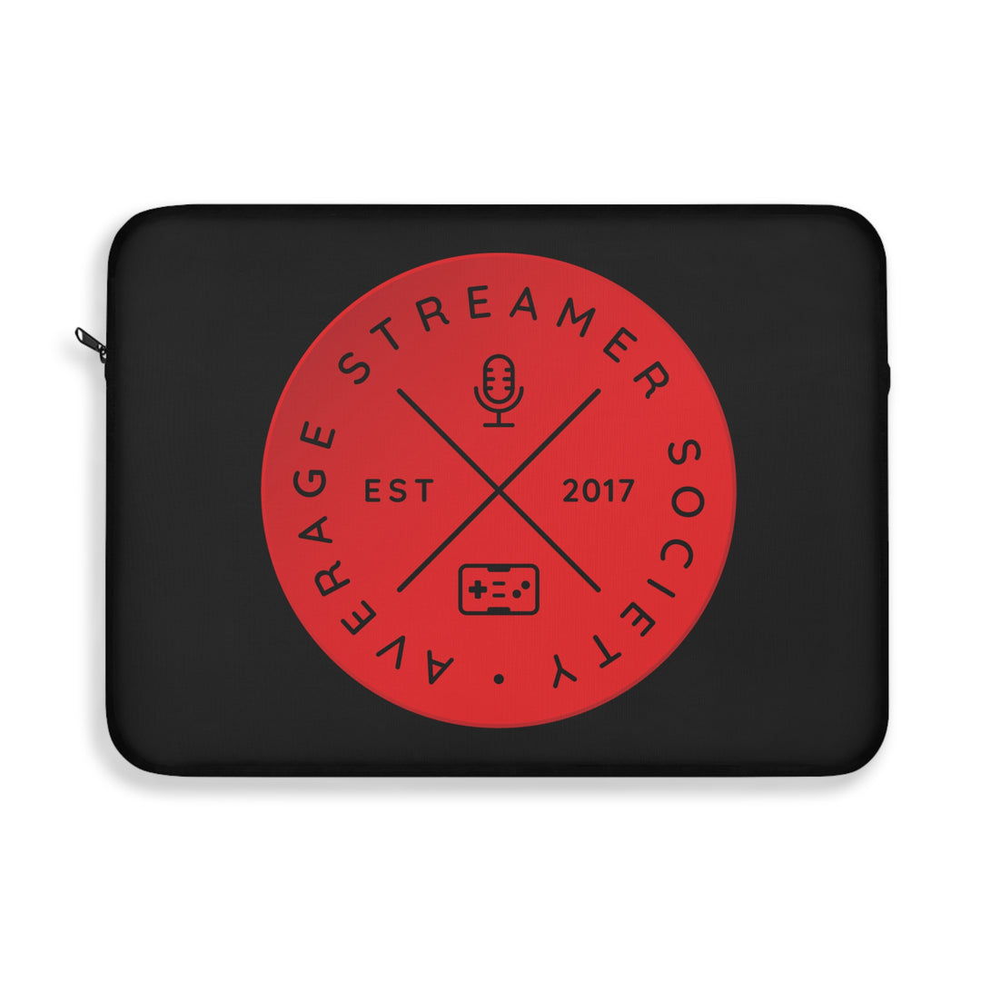 Average Streamer Society Laptop Sleeve