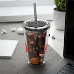 Load image into Gallery viewer, Average Streamer Society Sunsplash Tumbler with Straw, 16oz
