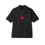 Load image into Gallery viewer, Average Streamer Society Stylish Men&#39;s Piqué Polo with Red Emblem - Perfect for Casual Outings &amp; Summer Events
