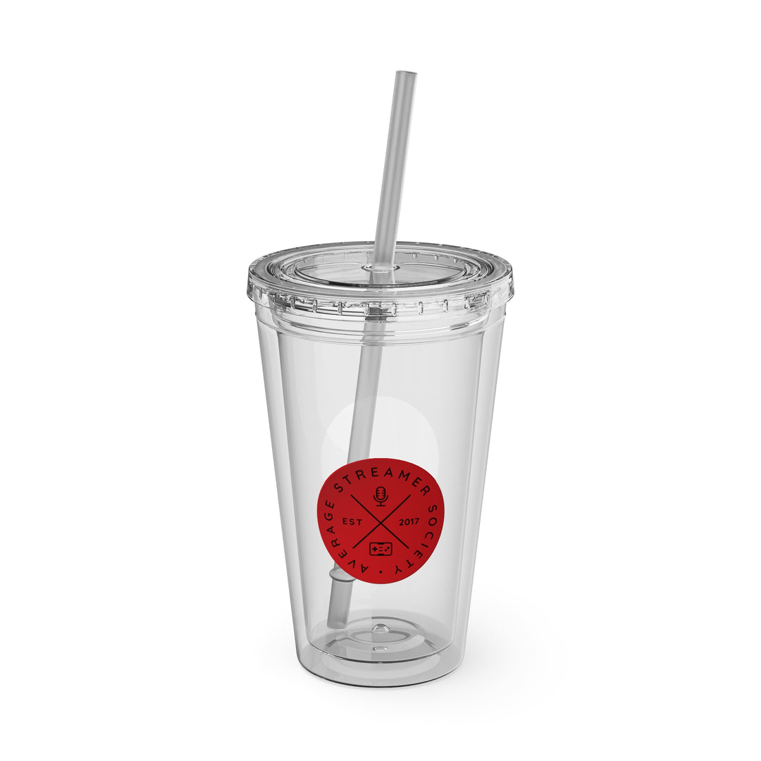 Average Streamer Society Sunsplash Tumbler with Straw, 16oz