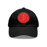 Load image into Gallery viewer, Average Streamer Society Dad Hat with Leather Patch (Round).
