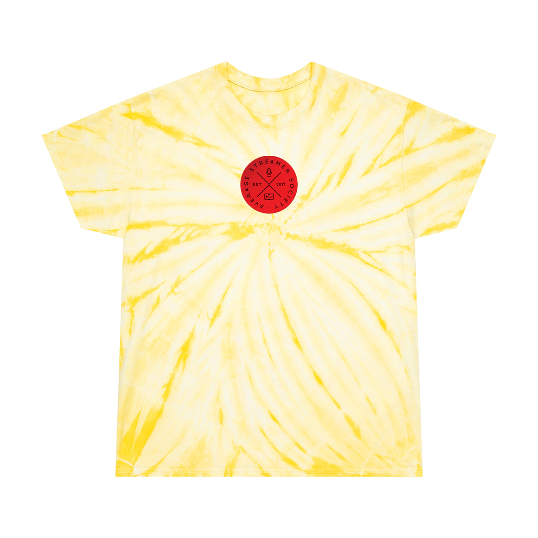 Average Streamer Society Tie-Dye Tee, Cyclone