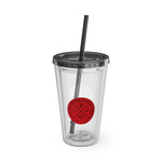 Load image into Gallery viewer, Average Streamer Society Sunsplash Tumbler with Straw, 16oz
