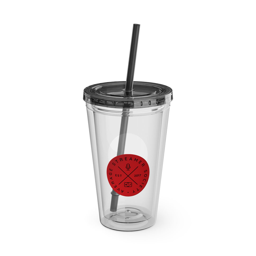 Average Streamer Society Sunsplash Tumbler with Straw, 16oz