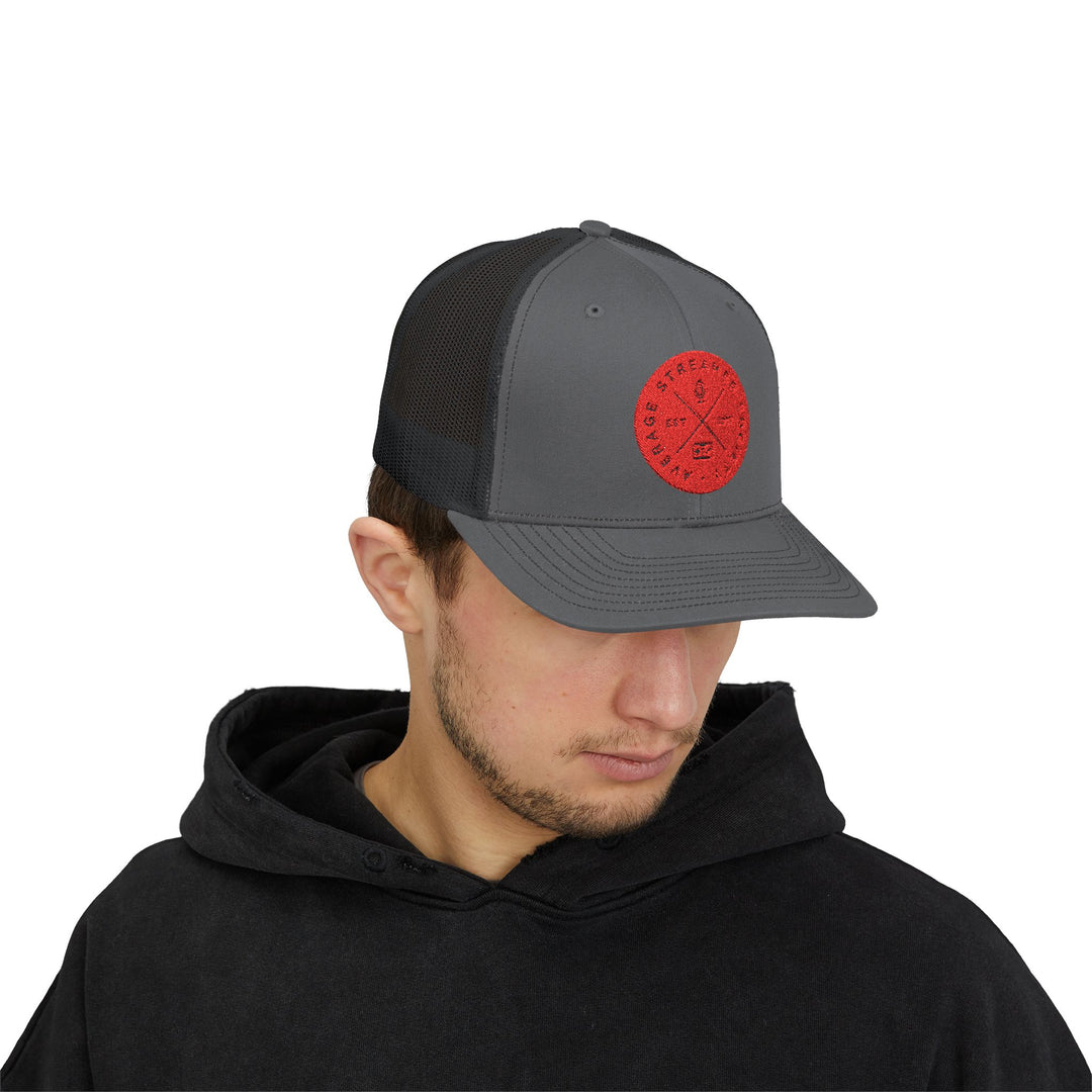 Average Streamer Society Snapback Trucker Cap - Stylish, Comfortable Hat for Gamers and Casual Wear