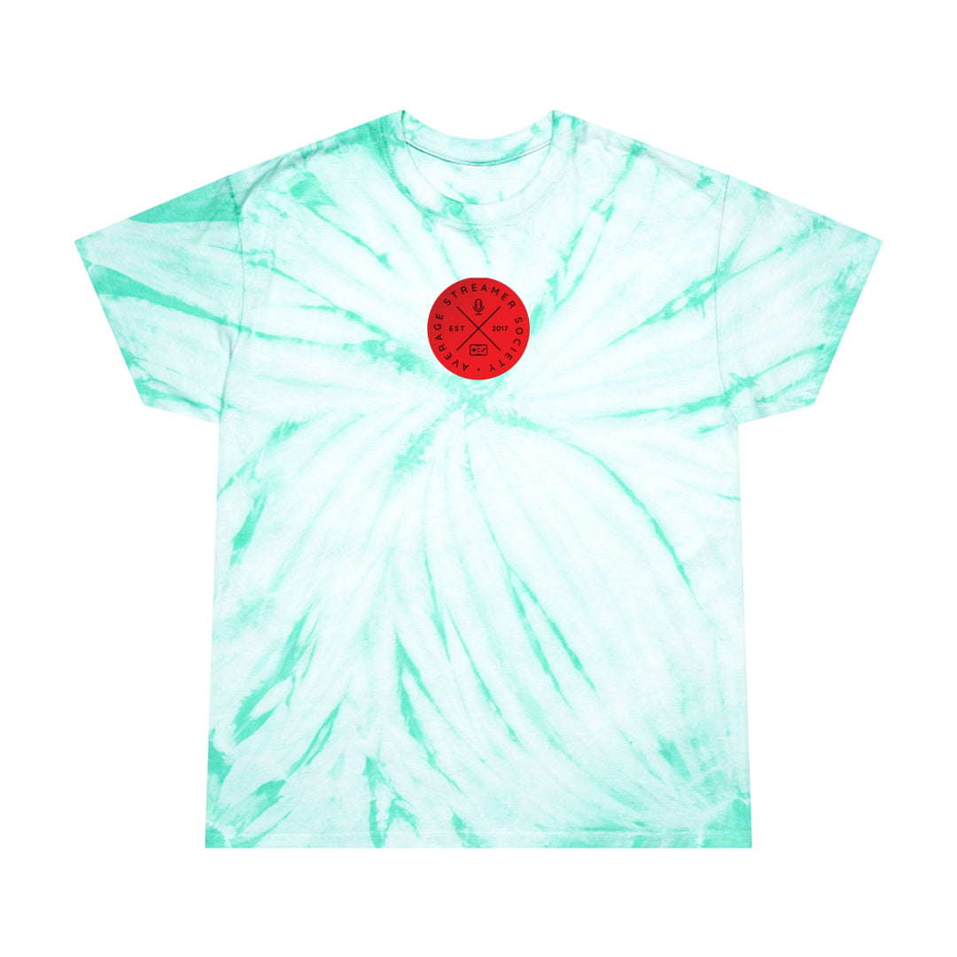 Average Streamer Society Tie-Dye Tee, Cyclone